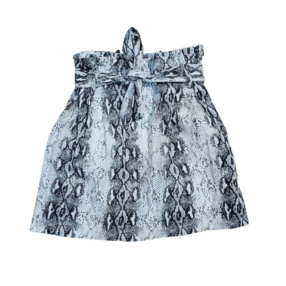 @mustardseedclothing snake🐍print skirt high waist